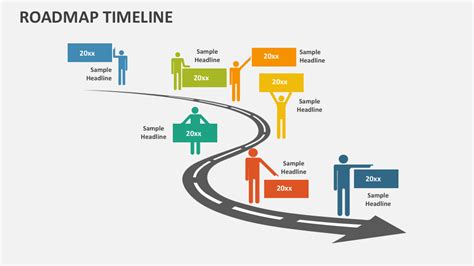 Roadmap Timeline PowerPoint Presentation Slides - PPT Template