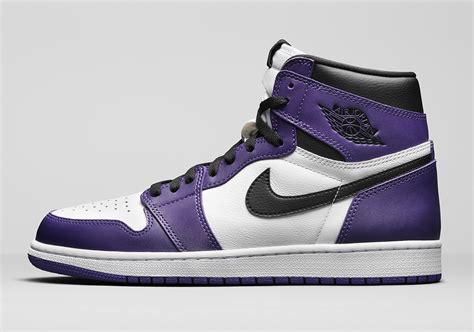 Air Jordan 1 Court Purple - US Europe Release Dates | SneakerNews.com