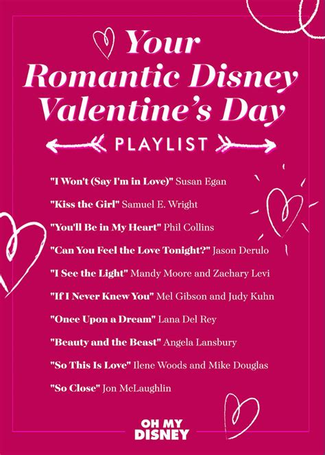 Disney valentine s day playlist – Artofit