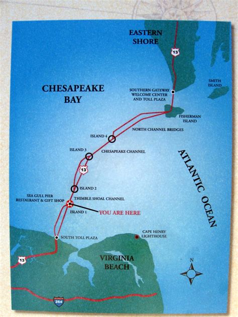 Chesapeake Bay Bridge Tunnel Map - Maping Resources