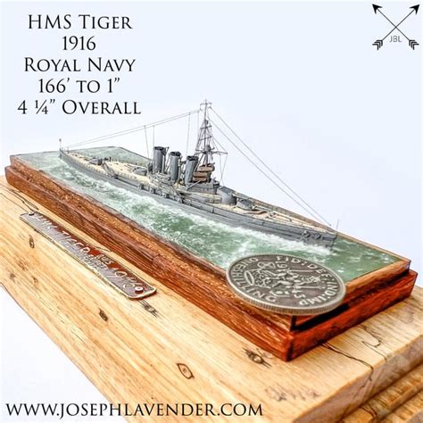 HMS Tiger, 1916, Scratch Built : r/ModelShips