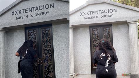 I WENT TO VISIT XXXTENTACION MEMORIAL AND BURIAL 🖤 - YouTube