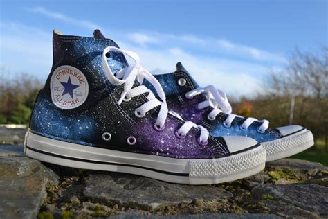 Galaxy Converse, Galaxy Hi Tops, Custom Converse, Nebula Converse ...