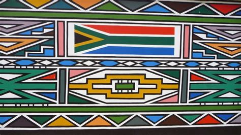 light color sound: Ndebele | Wall painting, Art, Africa art