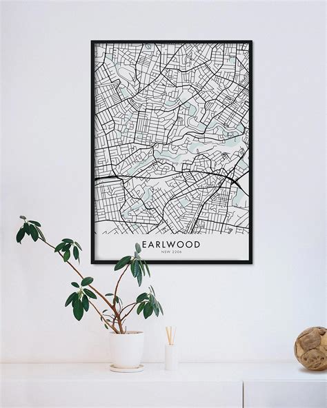 Sydney – Earlwood Map Print - Chelsea Chelsea