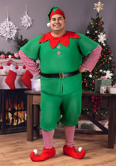 Plus Size Holiday Elf Costume