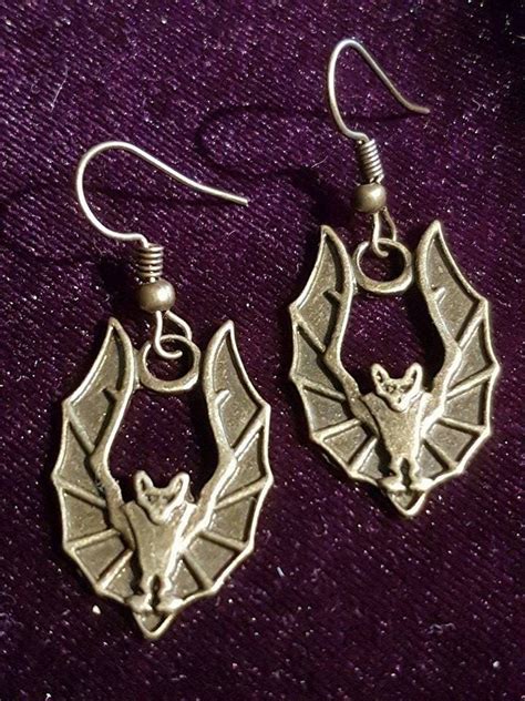 Bat Earrings