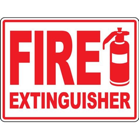 Fire Extinguisher Floor Sign |Floor Marking|DuraLabel