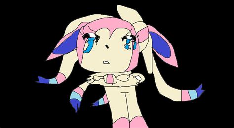 Sylveon Crying by VrosieTheAnimeWolf on DeviantArt