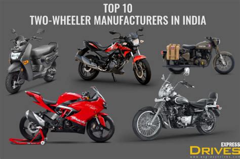 Top 10 two-wheeler manufacturers in India: 44 units of bikes and ...