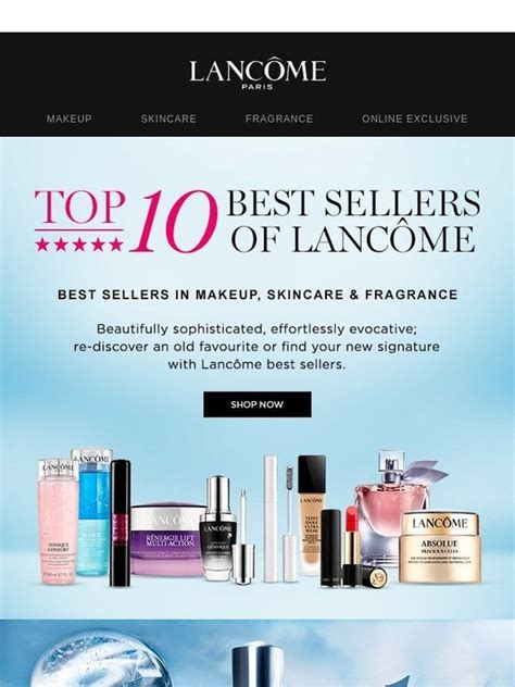 Lancome CA: Top 10 Best Sellers of Lancôme | Milled