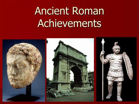 PPT - Ancient Roman Achievements PowerPoint Presentation, free download ...