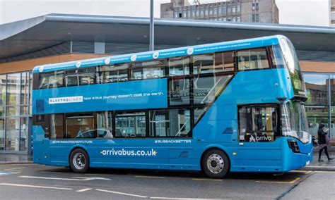 Arriva to launch Leicester’s first-ever double decker electric buses