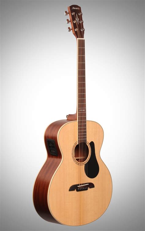 Alvarez ABT60E Baritone Acoustic-Electric Guitar, Natural