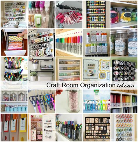 Craft Room Organization and Storage Ideas - The Idea Room