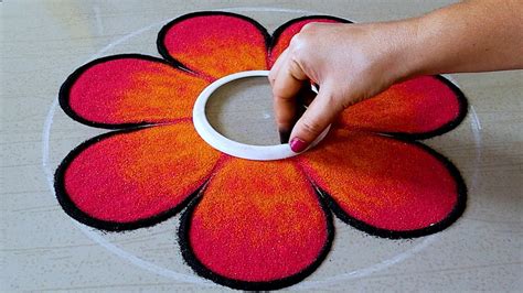 Designs For Flower Rangoli | Best Flower Site