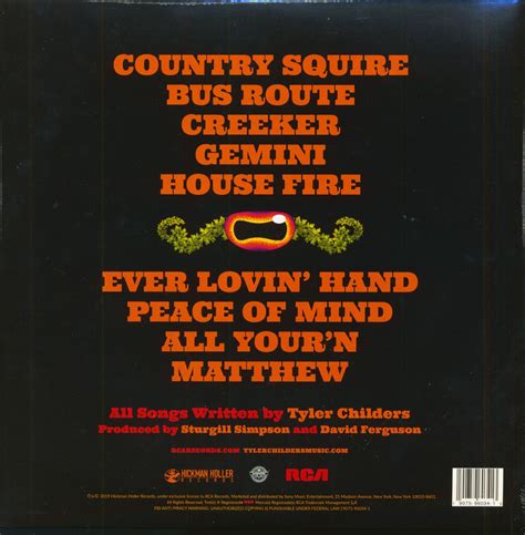 Tyler Childers CD: Country Squire (LP) - Bear Family Records