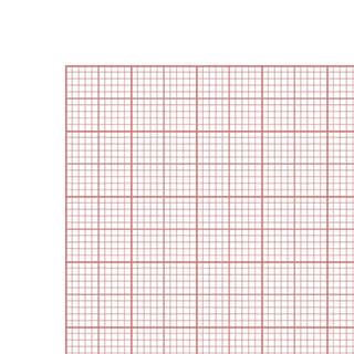 Red engineering paper 1mm grid printable