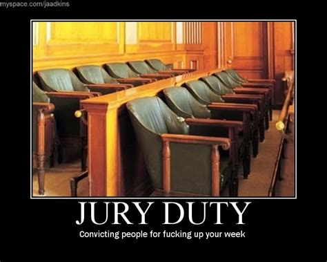 Sound and fury, signifying nothing: Jury duty for Citizen X