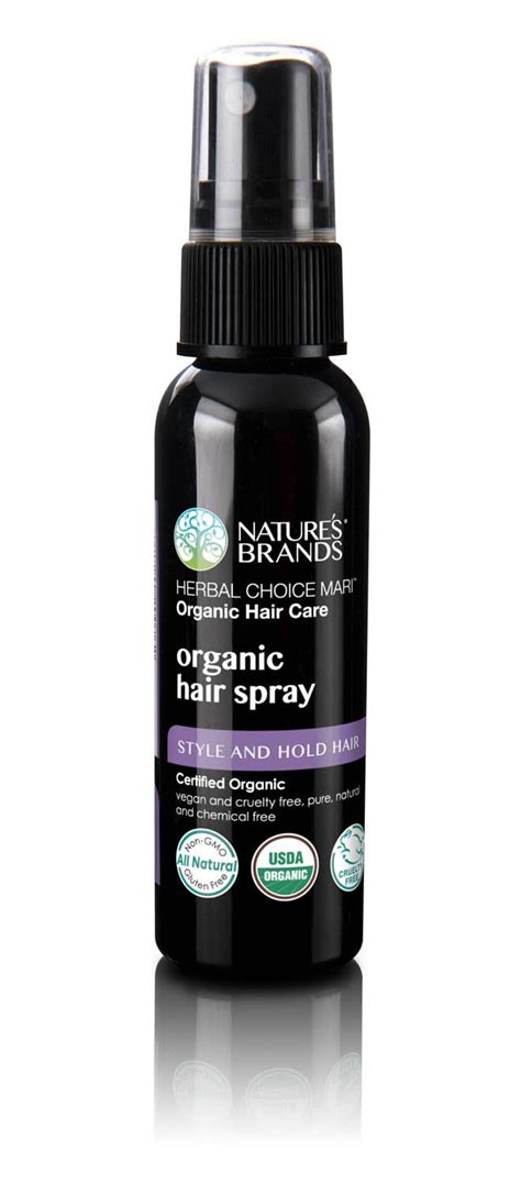 Herbal Choice Mari Organic Hair Spray; 2floz BPA-Free Plastic - Walmart.com