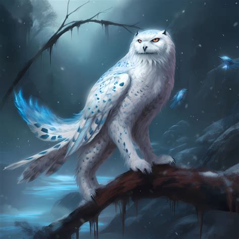 Hybrid White Owl Thing by Fiulo on DeviantArt