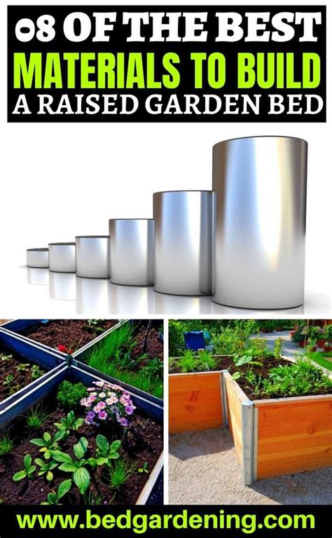 8 Of The Best Materials To Build A Raised Garden Bed. When you decide ...