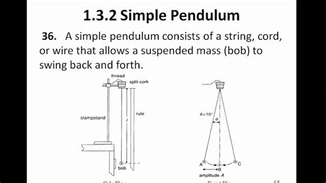 Pendulum Oscillation and Period - YouTube