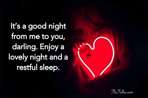 Good Night Love Messages For Him