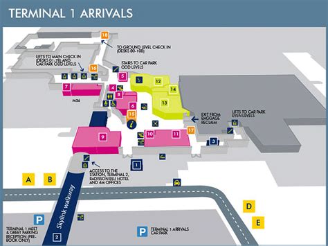 Manchester Airport Terminal 1 Floor Plan | Viewfloor.co