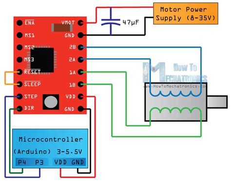 A4988 Stepper Motor Driver Wiring Diagram