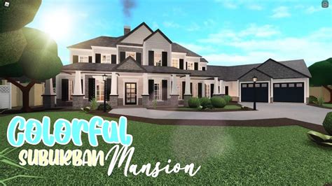 Suburban mansion bloxburg