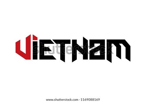 Vietnam Typography Design Vector Tshirt Poster Stock Vector (Royalty ...