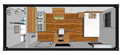 Shipping Container House Floor Plans 20 Ft - floorplans.click