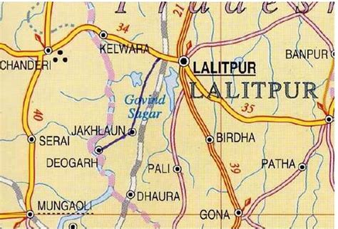 Lalitpur Map - Nepal