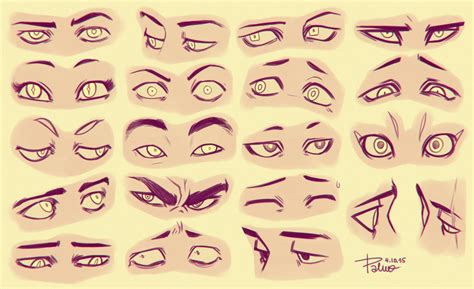 anatoref: Cartoon Eyes Top & 2 (Left, Middle)... - badass art tutorials