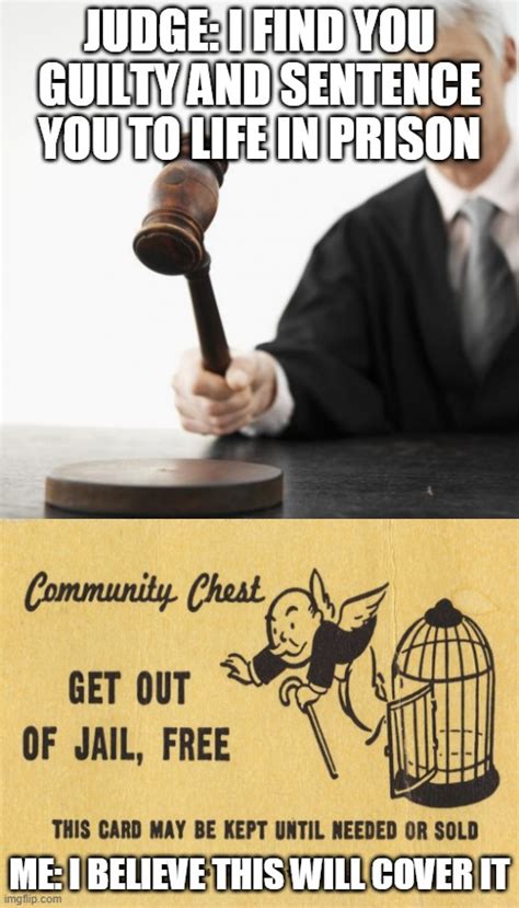 Get out of jail free card meme comic 145604 - Gambarsaecnb