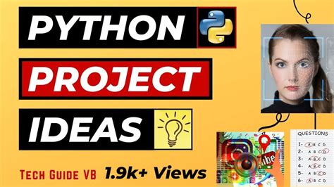 Python Project ideas | python projects for final year students | Top 6 ...