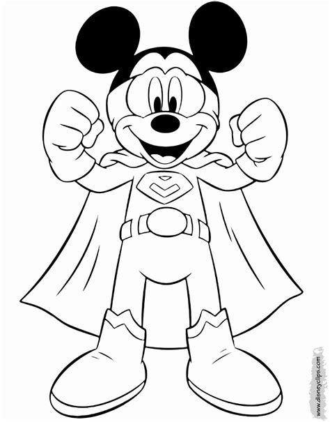 Mickey Mouse Coloring Sheets Inspirational Mickey Mouse Coloring Pages ...