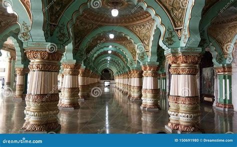 Inside the Mysore palace editorial image. Image of karnataka - 150691980