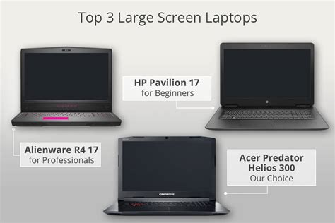 10 Large Screen Laptops Review by Experts - What is the Biggest Screen ...