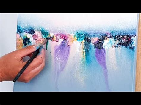 [44+] Abstract Acrylic Painting Ideas For Beginners Youtube