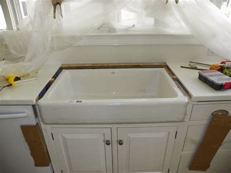 The Solid Surface Countertop Repair Blog: Retro Fit Undermount Farm ...