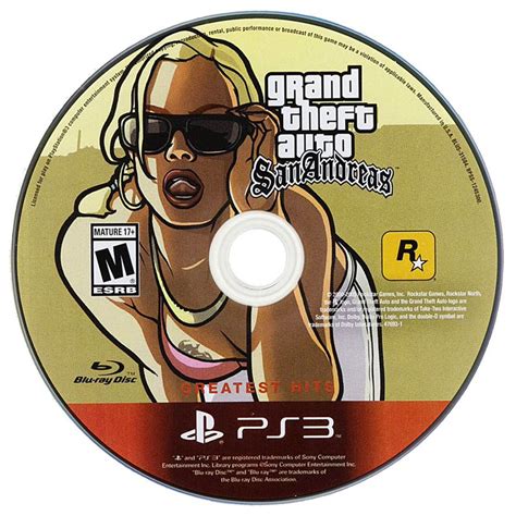 Grand Theft Auto: San Andreas cover or packaging material - MobyGames