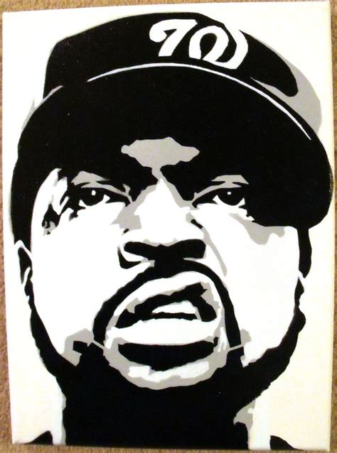 Rapper art, Stencil art, Art cube