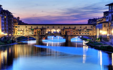 Ponte Vecchio Florence Italy - Mystery Wallpaper