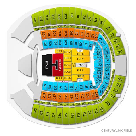 Lumen Field Seattle Seating Chart: A Comprehensive Guide To Finding The ...