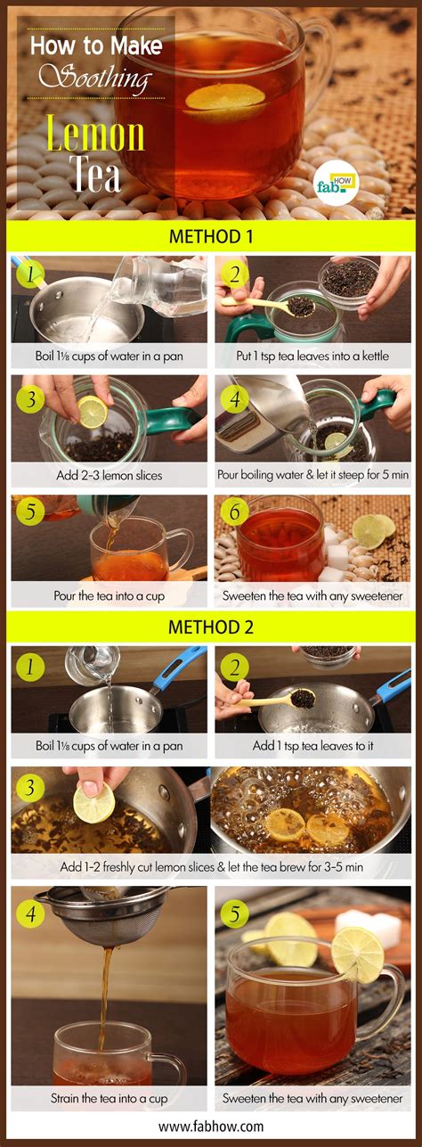 How to Make Lemon Tea | Fab How