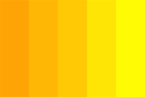 Yellow And Orange Color Scheme