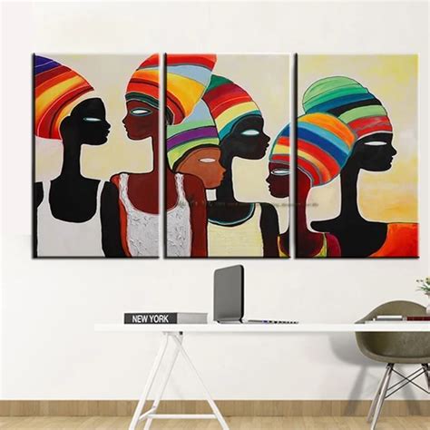 Aliexpress.com : Buy MUYA decorative wall painting african woman ...