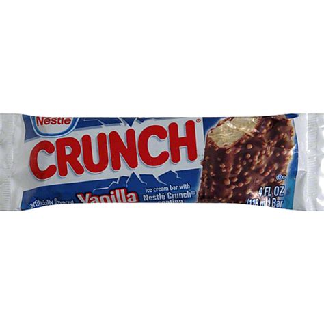 Crunch Crunch Ice Cream Bar, with Nestle Crunch Coating | Sandwiches ...